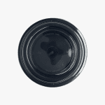 Microwave Container Round PP (681ml/24oz)Black Base/Lid